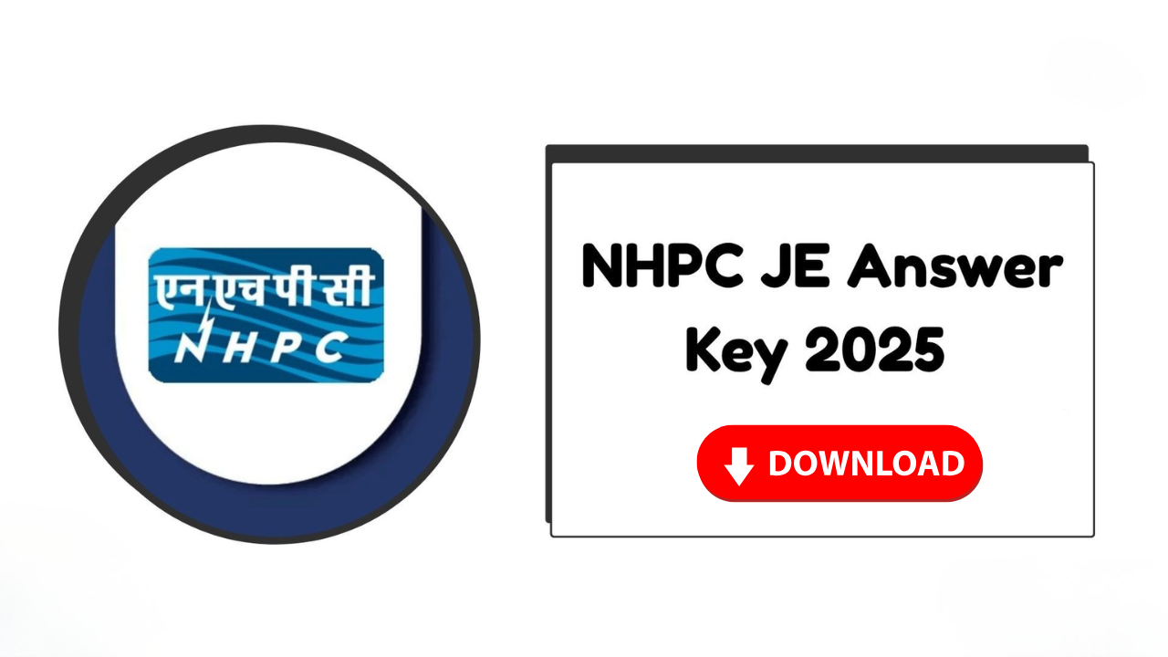 NHPC JE Answer Key 2025