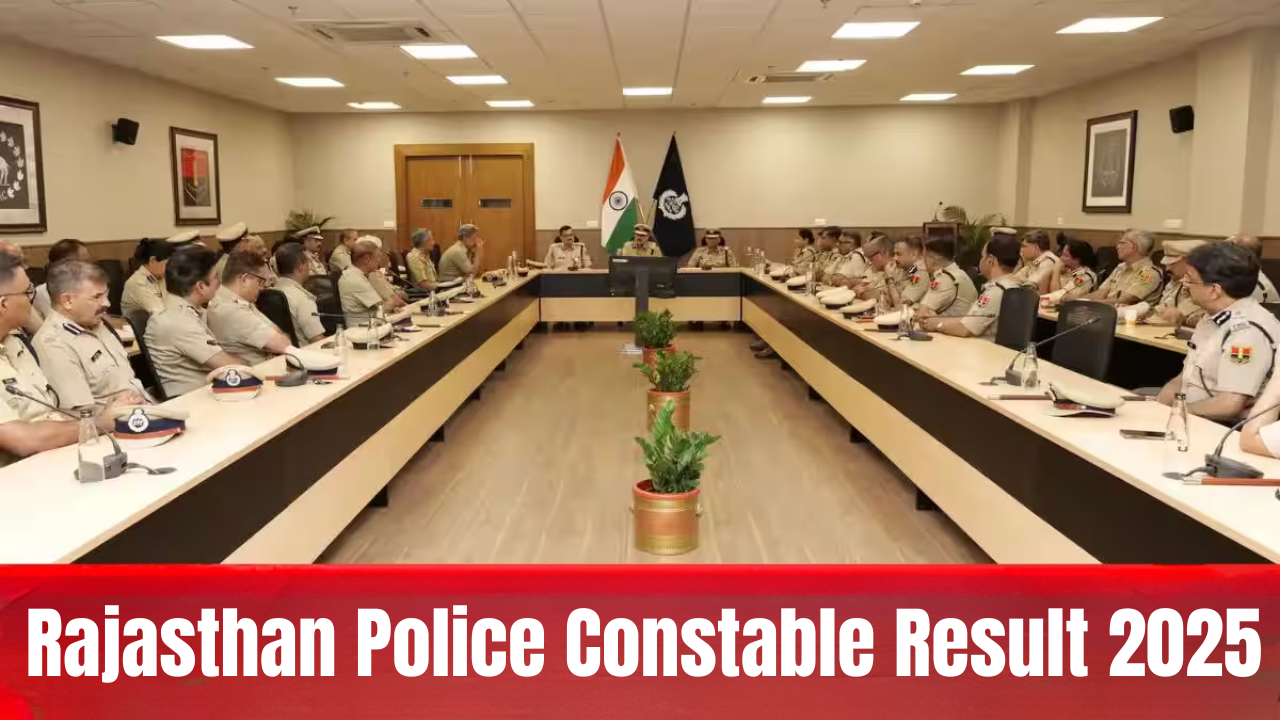 Rajasthan Police Constable Result 2025